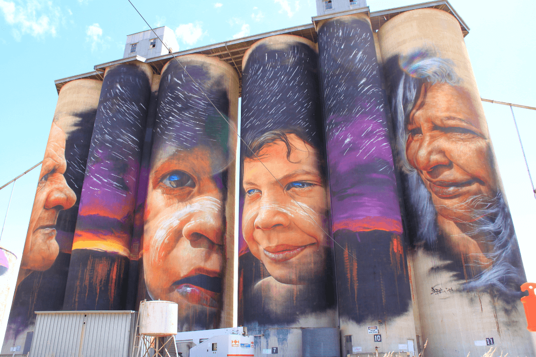hidden gems in Australia silo art