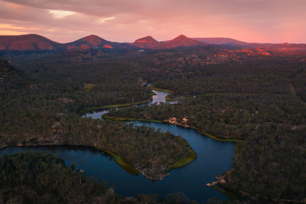 Sunset, Wollemi National Park