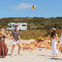 hire a campervan with your friends