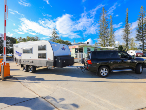 reversing a caravan